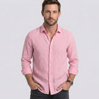 Men’s Long Sleeve Linen Shirt