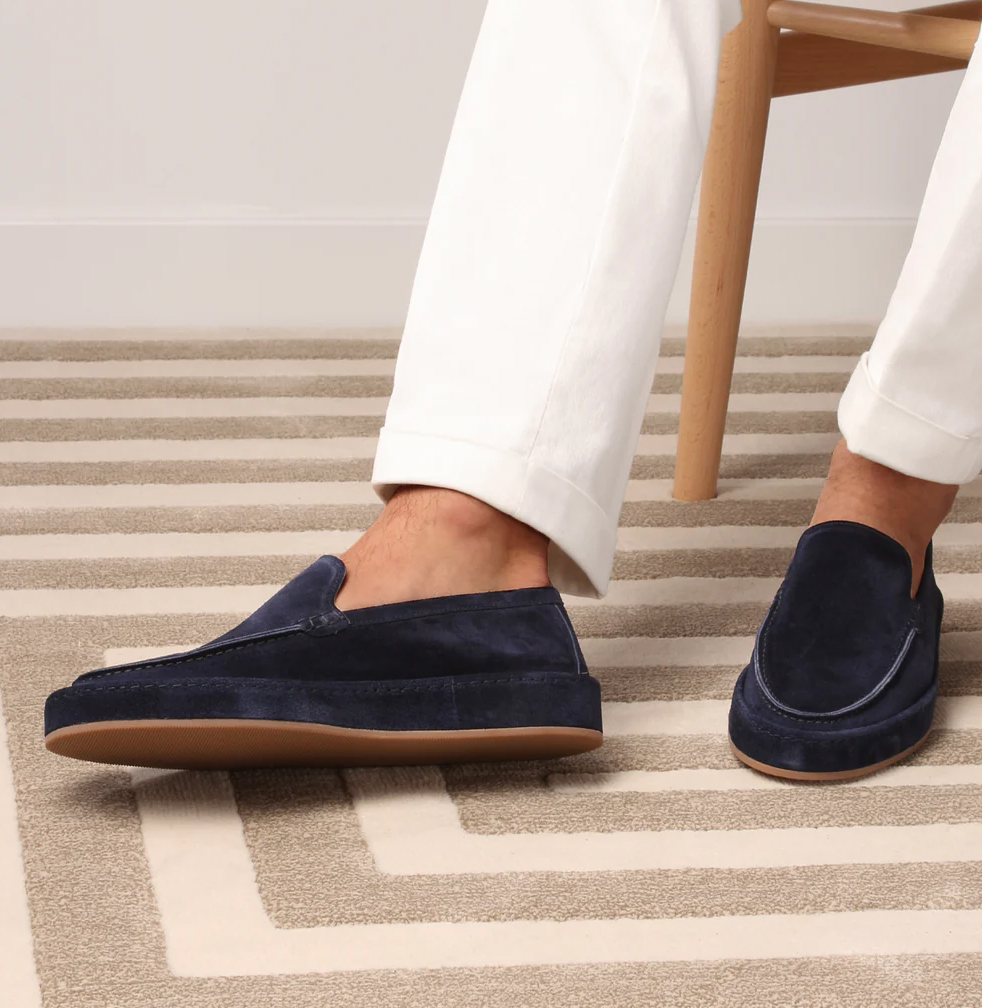 Men's Casual Faux Suede Slip-On Moccasin Loafers
