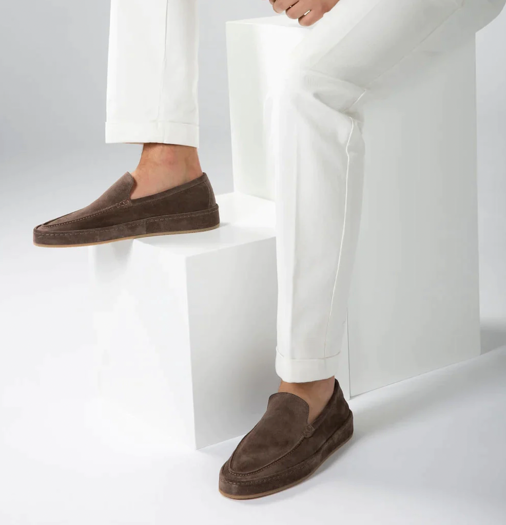 Men's Casual Faux Suede Slip-On Moccasin Loafers