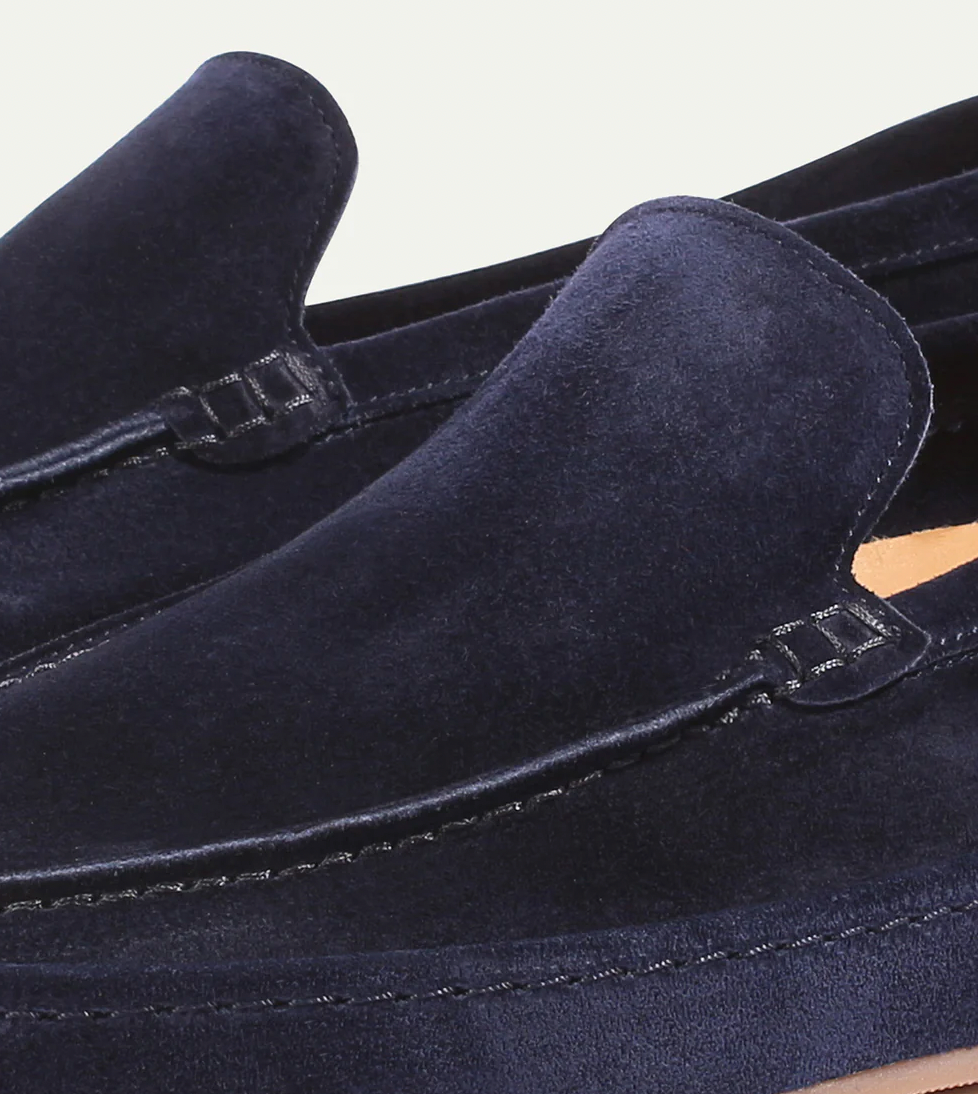 Men's Casual Faux Suede Slip-On Moccasin Loafers