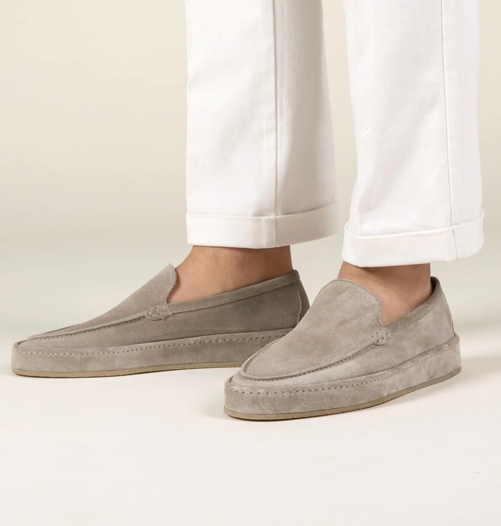 Men's Casual Faux Suede Slip-On Moccasin Loafers