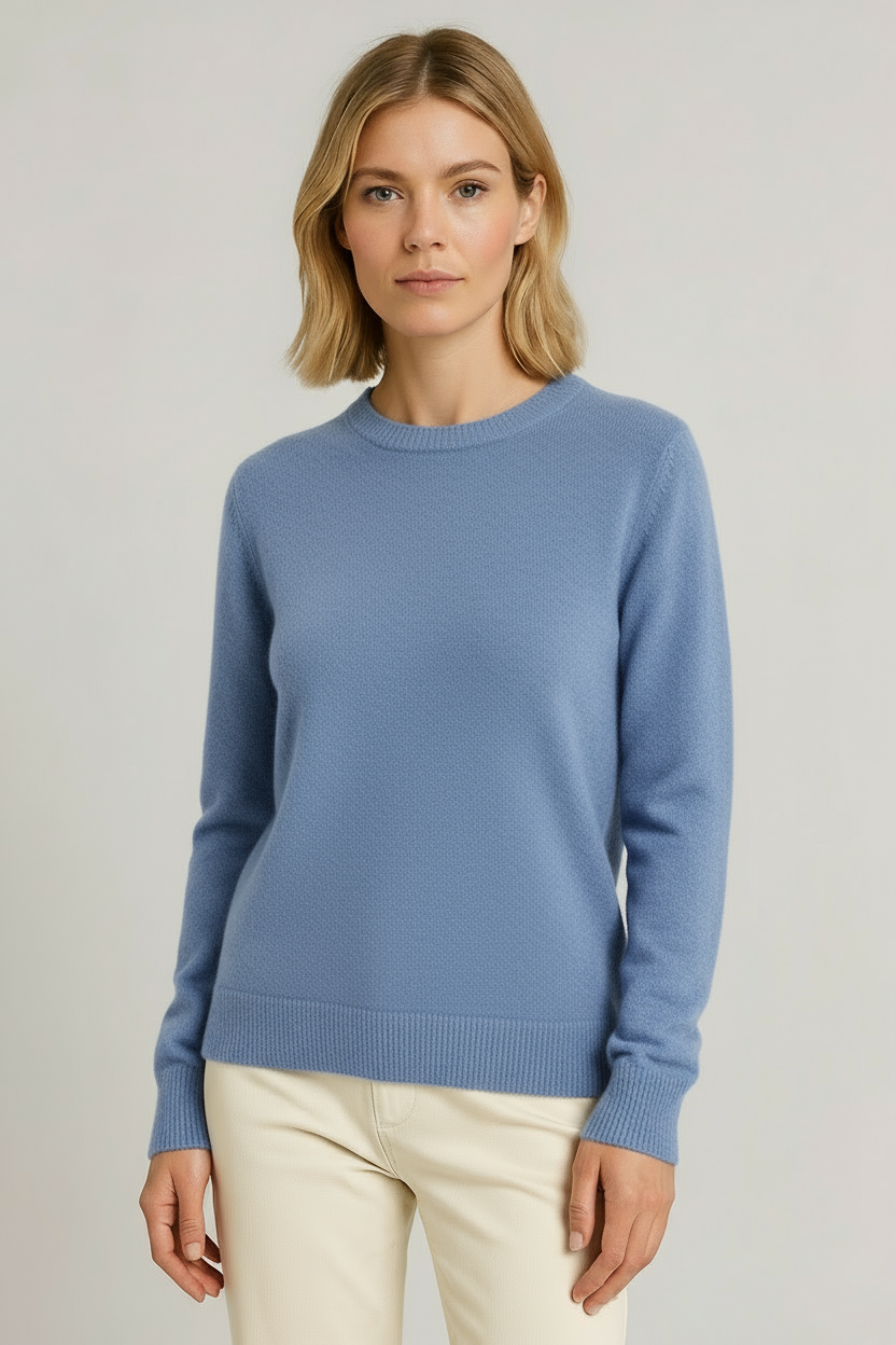 Women's Classic Soft Knit Crew Neck Sweater