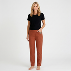 Women’s High Waisted Slim Fit Trousers – Straight Leg Office Pants