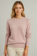Women's Classic Soft Knit Crew Neck Sweater