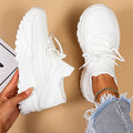 Women's Breathable Knit Chunky Sole Sock Sneakers