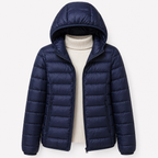 Women's Lightweight Hooded Quilted Puffer Jacket