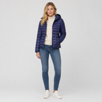 Women's Lightweight Hooded Quilted Puffer Jacket