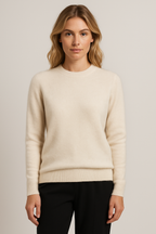 Women's Classic Soft Knit Crew Neck Sweater