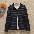 Women's Lightweight Hooded Quilted Puffer Jacket