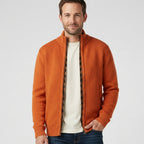 Men’s Zip Up Knit Cardigan